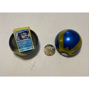 Pokemon‎ Ball with cards and Coin